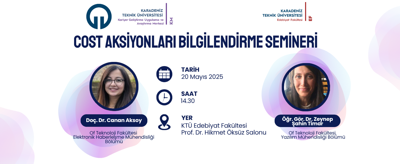 COST Aksiyonları Bilgilendirme Semineri
