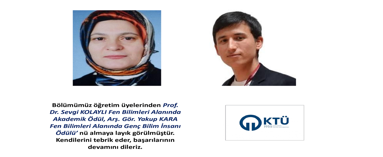 2025 KTÜ ÖDÜL TÖRENİ ÖDÜLLERİ