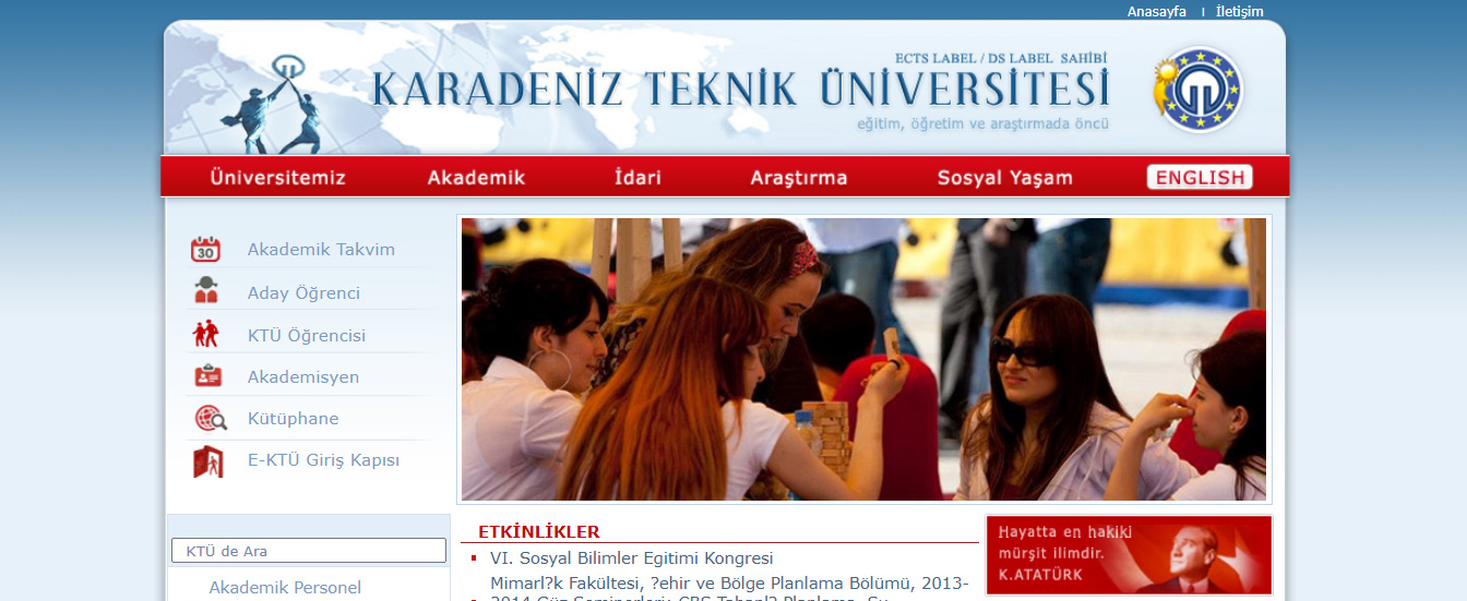 2011 yılı web sayfamız