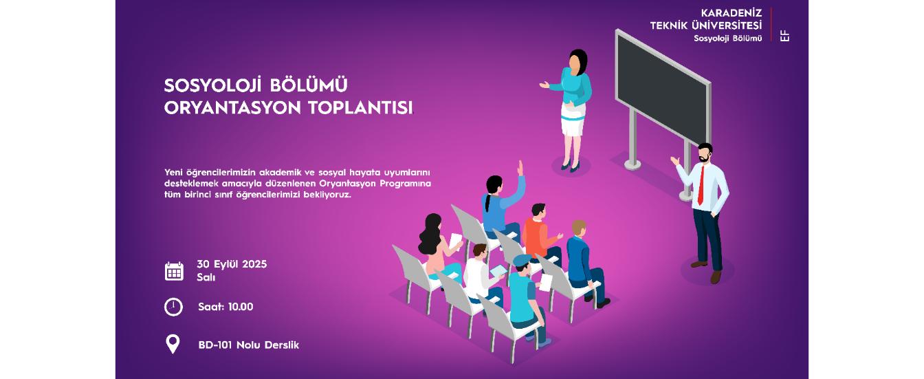 Sosyoloji Bölümü Oryantasyon