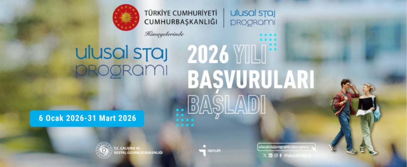 ULUSAL STAJ PROGRAMI 2026 YILI SON BAŞVURU TARİHİ UZATILDI